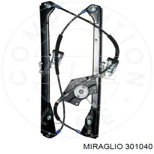 Compre 301040 Miraglio Mecanismo de acionamento de vidro da porta dianteira esquerda