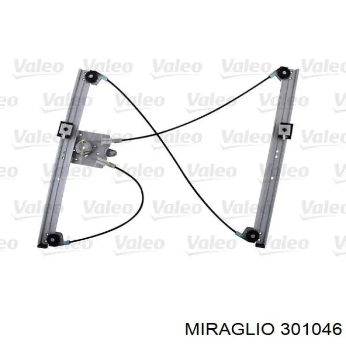 Compre 301046 Miraglio Mecanismo de acionamento de vidro da porta dianteira esquerda