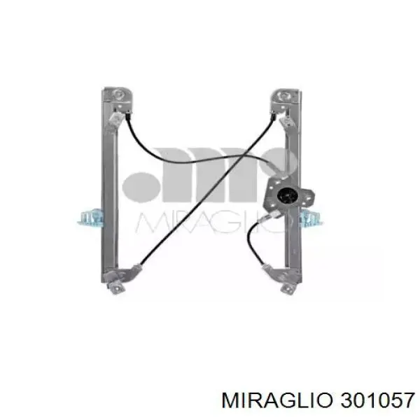 Mecanismo de acionamento de vidro da porta dianteira direita Miraglio 301057 preço, a partir de 41,00 USD