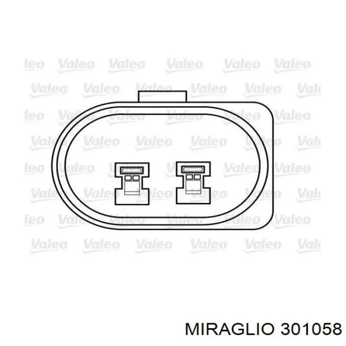 Compre 301058 Miraglio Mecanismo de acionamento de vidro da porta dianteira esquerda