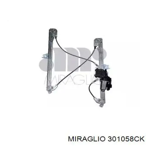 Mecanismo de acionamento de vidro da porta dianteira esquerda Miraglio 301058CK preço, a partir de 115,78 USD
