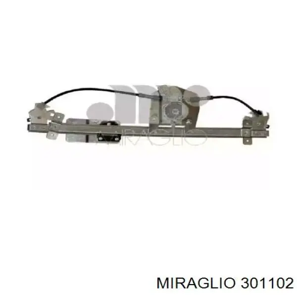 Mecanismo de acionamento de vidro da porta traseira direita 90521878 General Motors
