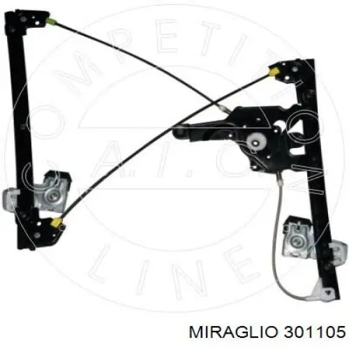 Mecanismo de acionamento de vidro da porta dianteira esquerda Miraglio 301105 preço, a partir de 45,38 USD
