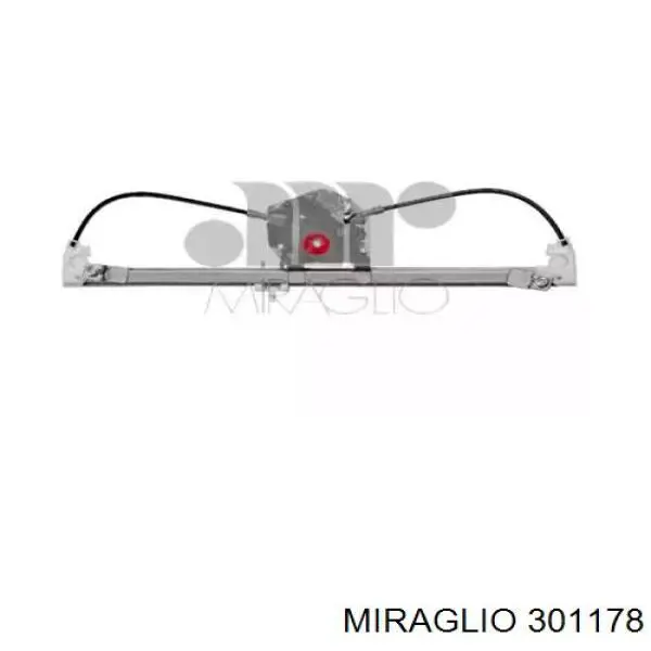 301178 Miraglio Mecanismo de acionamento de vidro da porta traseira direita