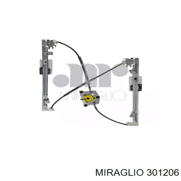 301206 Miraglio Mecanismo de acionamento de vidro da porta dianteira direita