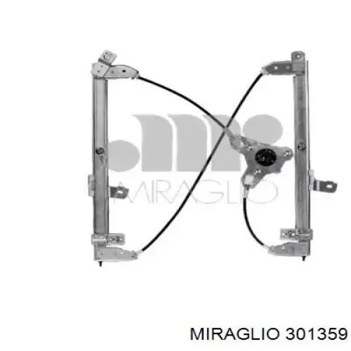 Mecanismo de acionamento de vidro da porta dianteira direita Miraglio 301359 preço, a partir de 72,36 USD