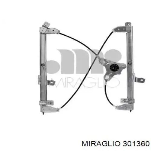 Mecanismo de acionamento de vidro da porta dianteira esquerda AC1113 Magneti Marelli
