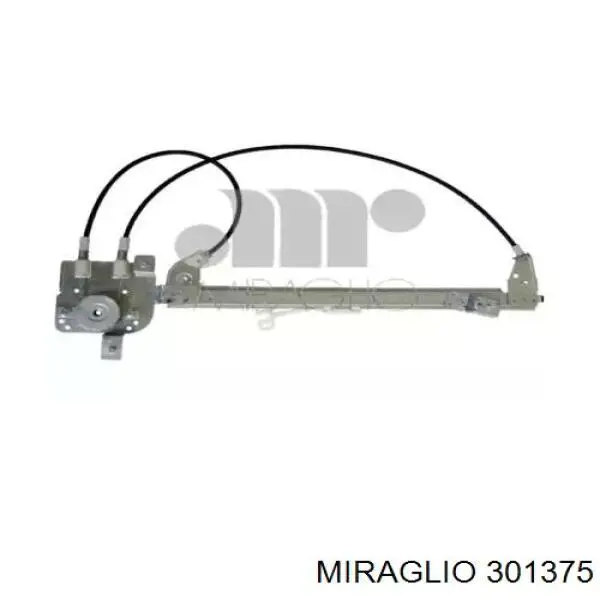 301375 Miraglio Mecanismo de acionamento de vidro da porta traseira direita