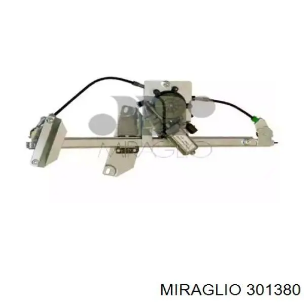 Mecanismo de acionamento de vidro da porta dianteira esquerda AC971 Magneti Marelli