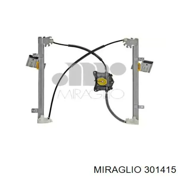 301415 Miraglio Mecanismo de acionamento de vidro da porta dianteira direita