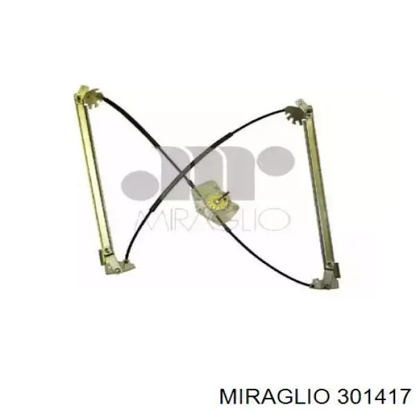 301417 Miraglio Mecanismo de acionamento de vidro da porta dianteira direita