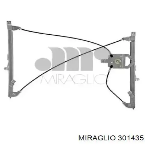 Mecanismo de acionamento de vidro da porta dianteira direita Miraglio 301435 preço, a partir de 79,52 USD
