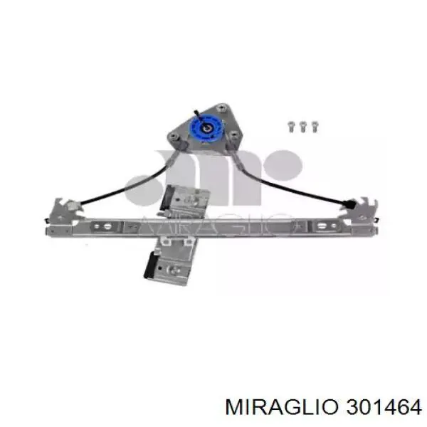 301464 Miraglio Mecanismo de acionamento de vidro da porta dianteira esquerda