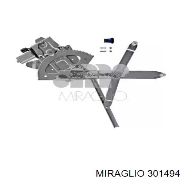 Compre 7700303553 Renault (RVI) Mecanismo de acionamento de vidro da porta dianteira direita