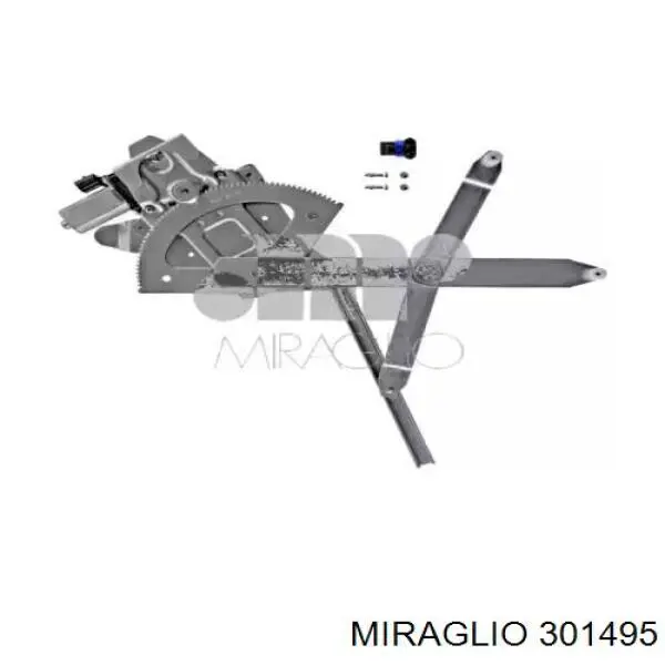 Mecanismo de acionamento de vidro da porta dianteira esquerda Miraglio 301495 preço, a partir de 79,85 USD