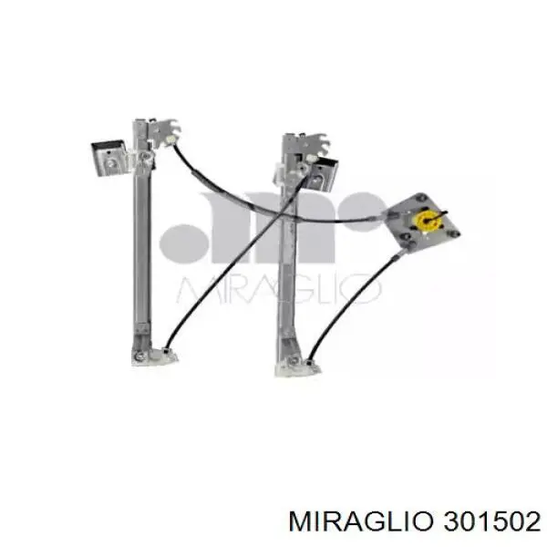 Mecanismo de acionamento de vidro da porta dianteira direita Doga 101482 preço, a partir de 60,54 USD