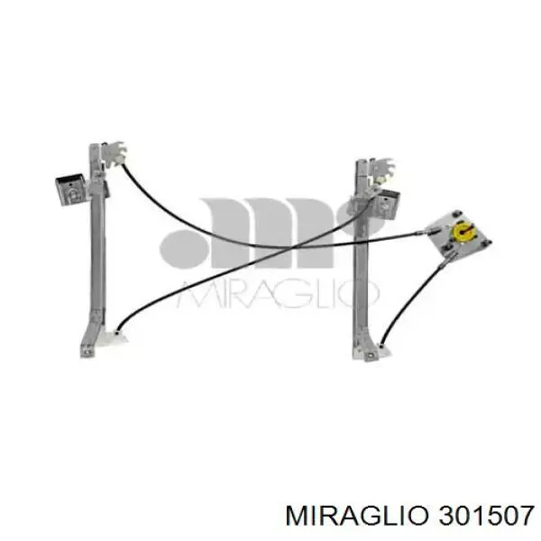 Compre 301507 Miraglio Mecanismo de acionamento de vidro da porta dianteira esquerda