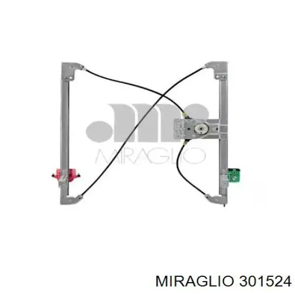 Mecanismo de acionamento de vidro da porta dianteira direita Miraglio 301524 preço, a partir de 48,67 USD
