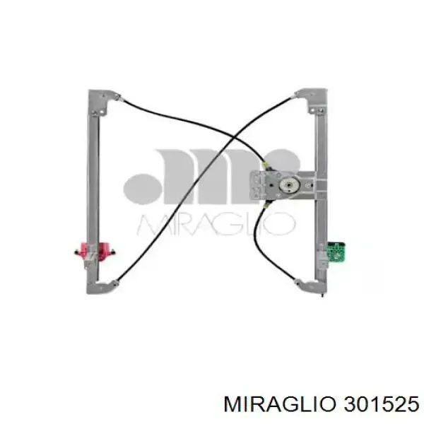 Mecanismo de acionamento de vidro da porta dianteira esquerda Miraglio 301525 preço, a partir de 48,67 USD
