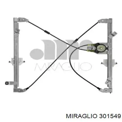 Mecanismo de acionamento de vidro da porta dianteira esquerda Miraglio 301549 preço, a partir de 50,18 USD