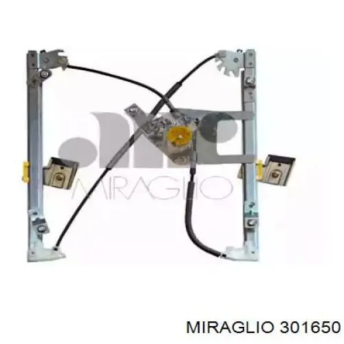 Compre 301650 Miraglio Mecanismo de acionamento de vidro da porta dianteira direita