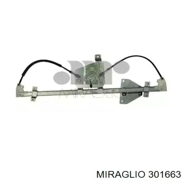 MR462789 Mitsubishi Mecanismo de acionamento de vidro da porta dianteira esquerda