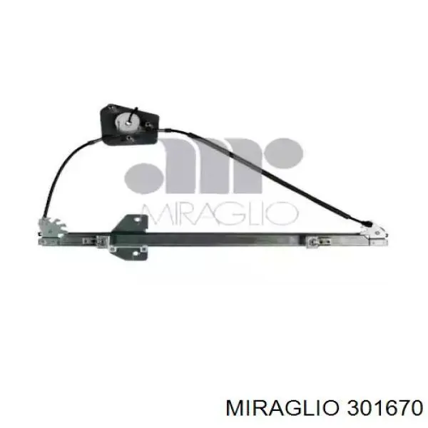 301670 Miraglio Mecanismo de acionamento de vidro da porta dianteira direita