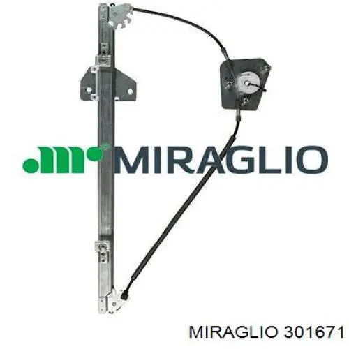504335515 Fiat/Alfa/Lancia Mecanismo de acionamento de vidro da porta dianteira esquerda