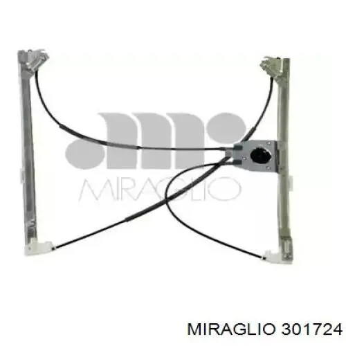 8200424422 Renault (RVI) Mecanismo de acionamento de vidro da porta dianteira direita