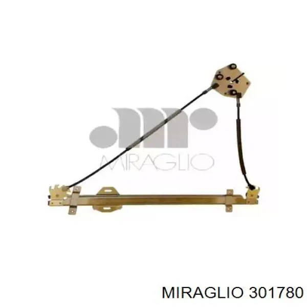 301780 Miraglio Mecanismo de acionamento de vidro da porta dianteira direita