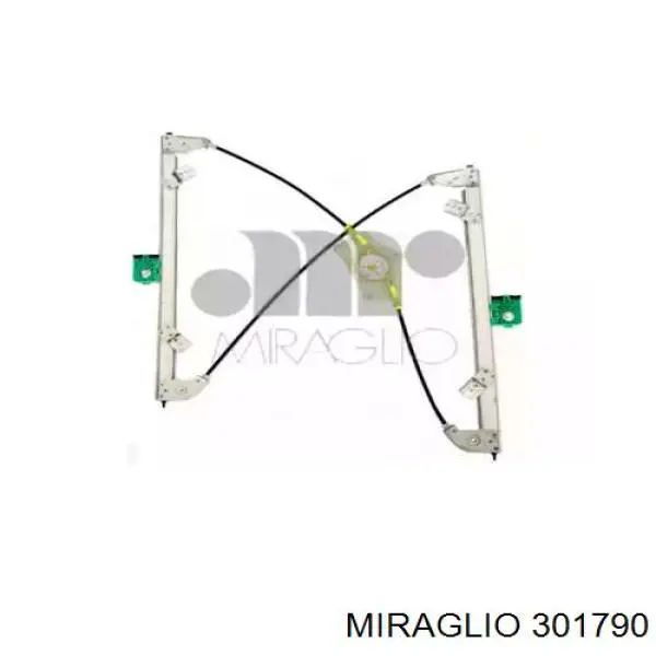 4589150AA Chrysler Mecanismo de acionamento de vidro da porta traseira direita