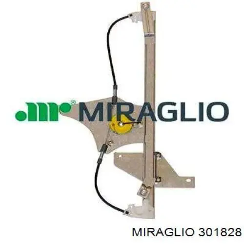 Mecanismo de acionamento de vidro da porta dianteira direita Miraglio 301828 preço, a partir de 64,21 USD