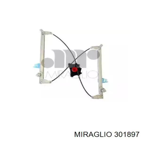 851720 VALEO Mecanismo de acionamento de vidro da porta dianteira esquerda