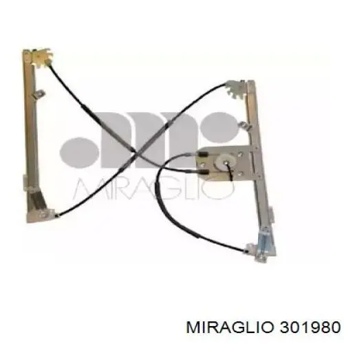 301980 Miraglio Mecanismo de acionamento de vidro da porta dianteira direita