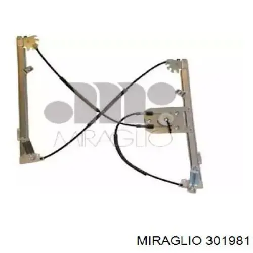 Compre 301981 Miraglio Mecanismo de acionamento de vidro da porta dianteira esquerda