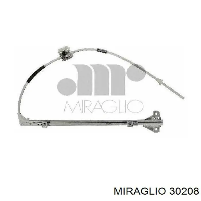 Mecanismo de acionamento de vidro da porta dianteira direita Miraglio 30208 preço, a partir de 45,85 USD