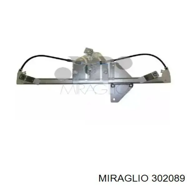 807218568R Renault (RVI) Mecanismo de acionamento de vidro da porta dianteira esquerda
