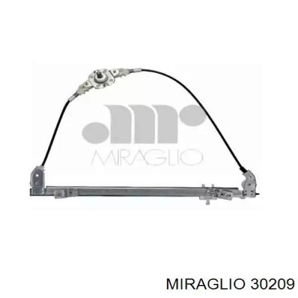 Mecanismo de acionamento de vidro da porta dianteira direita 51711750 Fiat/Alfa/Lancia
