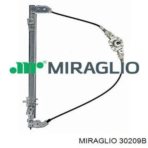 Mecanismo de acionamento de vidro da porta dianteira esquerda Miraglio 30209B preço, a partir de 30,71 USD