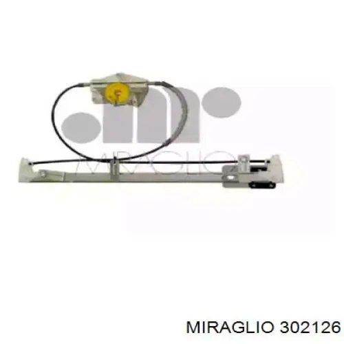Compre 302126 Miraglio Mecanismo de acionamento de vidro da porta traseira direita