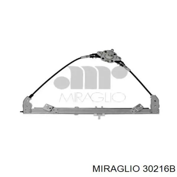 30216B Miraglio Mecanismo de acionamento de vidro da porta dianteira esquerda