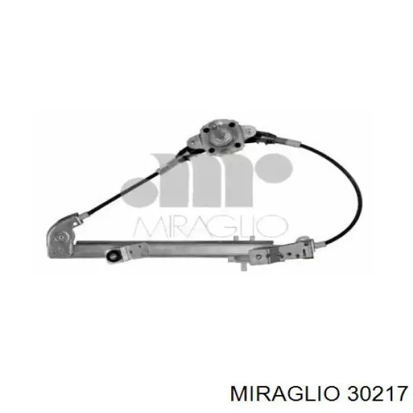 30217 Miraglio Mecanismo de acionamento de vidro da porta traseira direita