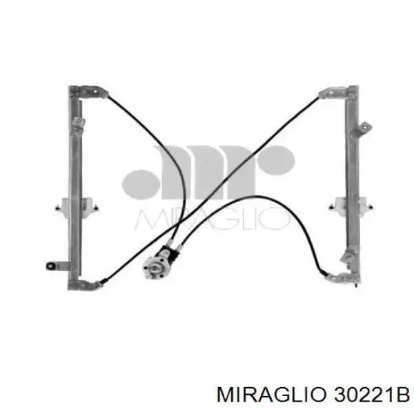 Mecanismo de acionamento de vidro da porta dianteira esquerda Miraglio 30221B preço, a partir de 45,92 USD