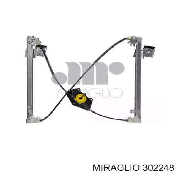 302248 Miraglio Mecanismo de acionamento de vidro da porta dianteira direita