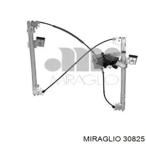 Mecanismo de acionamento de vidro da porta dianteira direita Miraglio 30825 preço, a partir de 73,15 USD