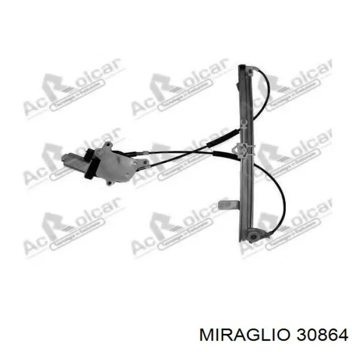 Mecanismo de acionamento de vidro da porta dianteira esquerda Miraglio 30864 preço, a partir de 80,33 USD