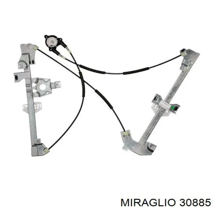 Mecanismo de acionamento de vidro da porta dianteira direita Miraglio 30885 preço, a partir de 52,24 USD