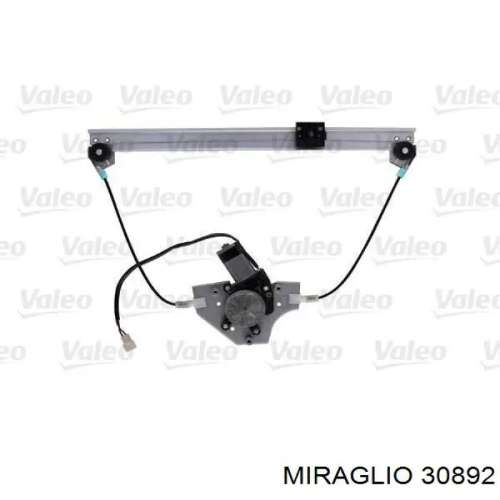 Compre 30892 Miraglio Mecanismo de acionamento de vidro da porta dianteira direita