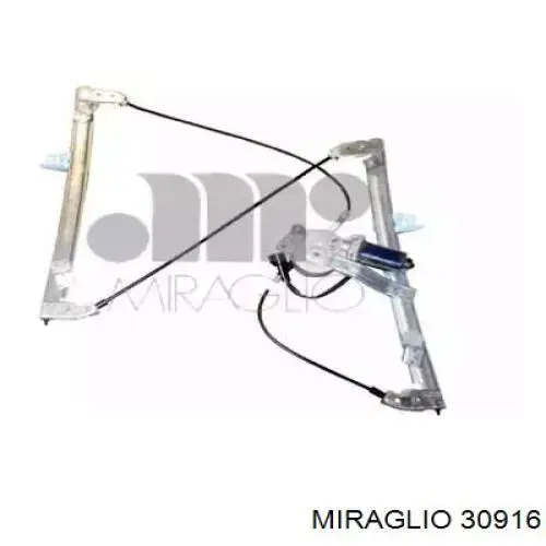 Mecanismo de acionamento de vidro da porta dianteira esquerda Miraglio 30916 preço, a partir de 49,46 USD