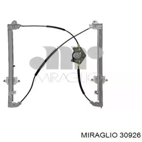 Mecanismo de acionamento de vidro da porta dianteira esquerda Miraglio 30926 preço, a partir de 46,59 USD